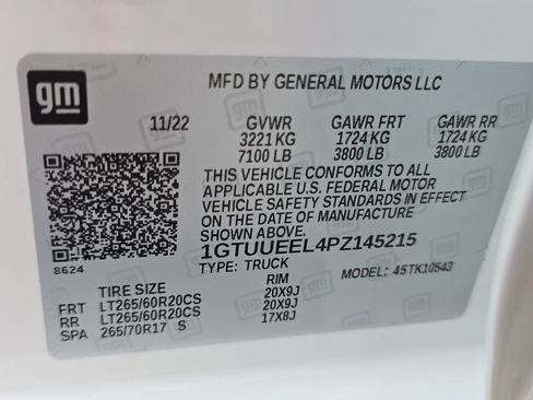 Certified 2023 GMC Sierra 1500 AT4 w/ AT4 Preferred Package AWD/4WD image 37