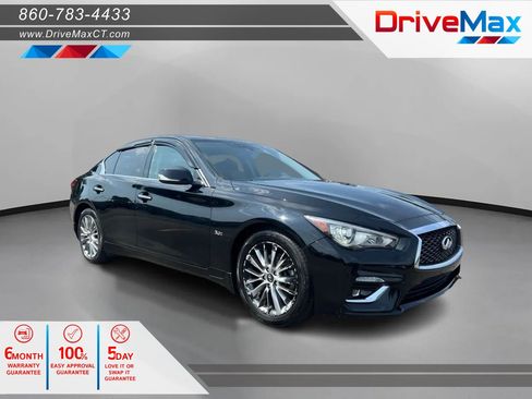 Used 2018 INFINITI Q50 Luxe w/ Essential Package (3.0T Luxe) AWD/4WD image 1