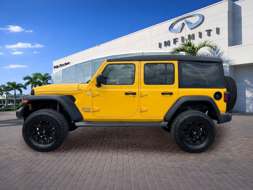 Used 2018 Jeep Wrangler Unlimited Sport S AWD/4WD image 4