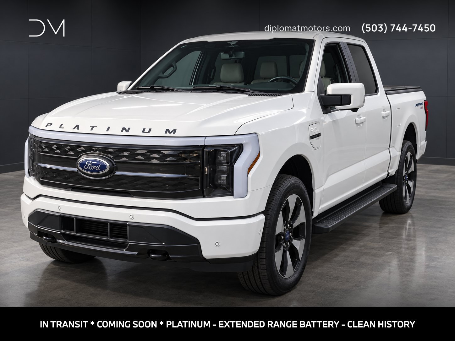 Used 2023 Ford F150 Lightning Platinum AWD/4WD image 1