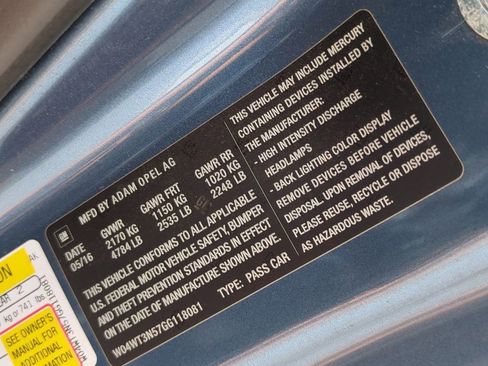 Used 2016 Buick Cascada Premium image 29