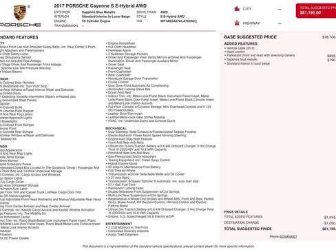 Used 2017 Porsche Cayenne S image 11