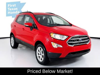 Used 2020 Ford EcoSport SE w/ SE Convenience Package