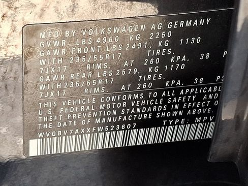 Used 2015 Volkswagen Tiguan SE AWD/4WD image 28
