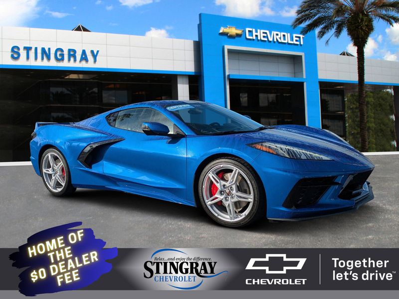 Certified 2022 Chevrolet Corvette Stingray Preferred Cpe w/ Z51 Performance Package image 1