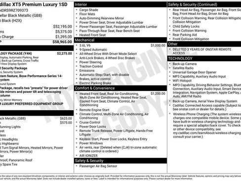 Used 2024 Cadillac XT5 Premium Luxury w/ Technology Package AWD/4WD image 37