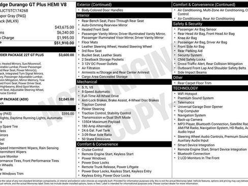 Used 2026 Dodge Durango GT AWD/4WD image 11