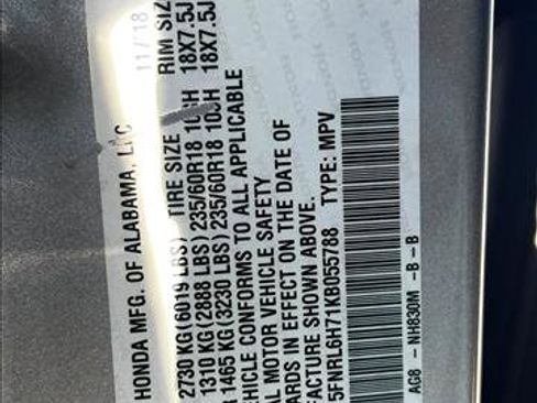 Used 2019 Honda Odyssey EX-L image 27