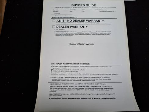 Used 2024 Chevrolet Equinox EV RS w/ LPO, Active Package FWD image 35