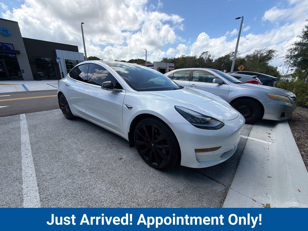 Used 2020 Tesla Model 3 Performance AWD/4WD image 1