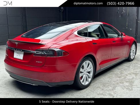 Used 2015 Tesla Model S P85D AWD/4WD image 7