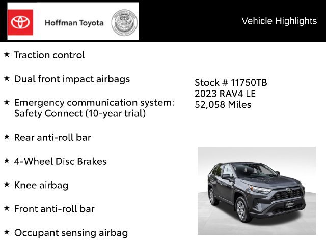 Used 2023 Toyota RAV4 LE AWD/4WD image 22