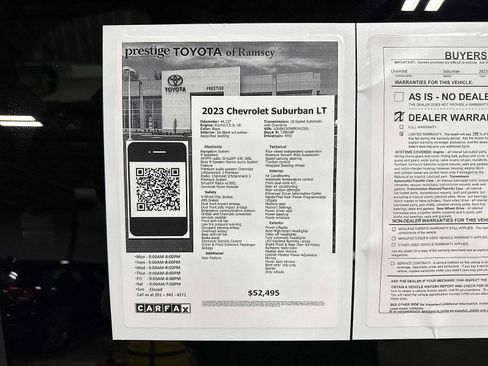 Used 2023 Chevrolet Suburban LT w/ Luxury Package image 13