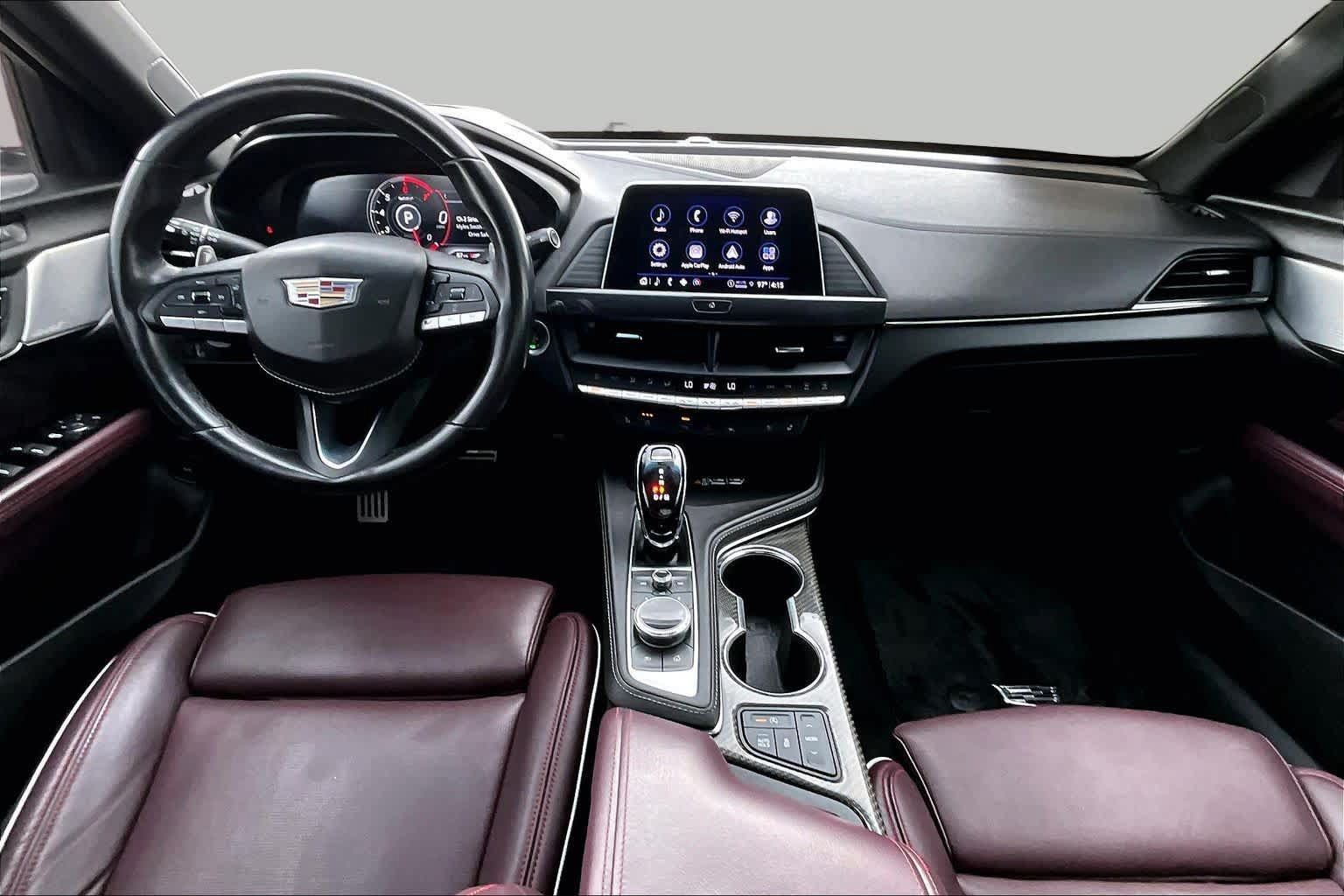 Used 2022 Cadillac CT4 V w/ Technology Package RWD image 30