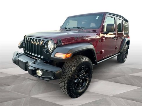 Used 2022 Jeep Wrangler Unlimited Willys image 4