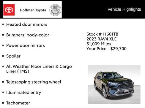 Certified 2023 Toyota RAV4 XLE AWD/4WD image 37