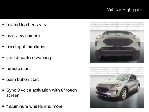 Used 2022 Ford Escape SE w/ Cold Weather Package AWD/4WD image 10
