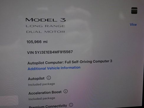 Used 2021 Tesla Model 3 Long Range image 21
