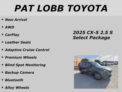 Used 2025 MAZDA CX-5 AWD 2.5 S w/ Select Package image 18