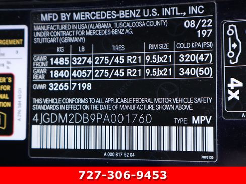 Used 2023 Mercedes-Benz EQS 450+ SUV image 29