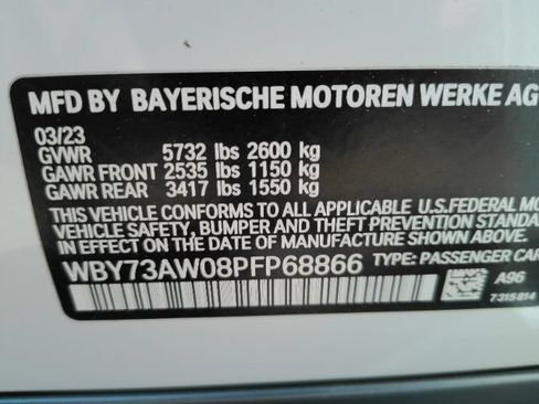Used 2023 BMW i4 eDrive40 RWD image 59