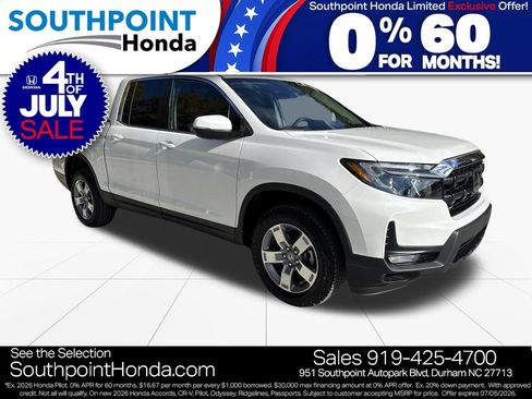 New 2026 Honda Ridgeline RTL image 1