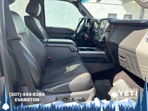 Used 2015 Ford F350 Lariat w/ Lariat Ultimate Package AWD/4WD image 14