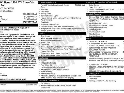 Used 2021 GMC Sierra 1500 AT4 image 1