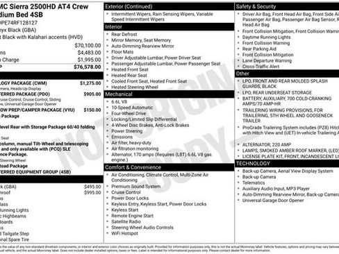 Used 2024 GMC Sierra 2500 AT4 w/ Technology Package image 4