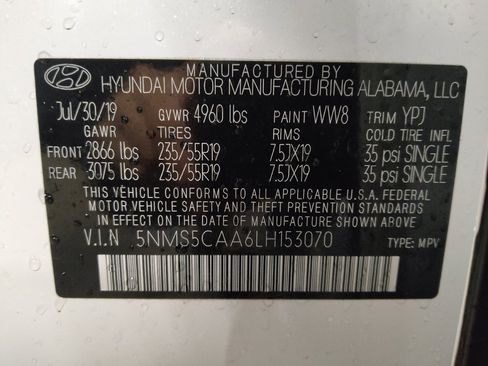 Used 2020 Hyundai Santa Fe Limited image 33