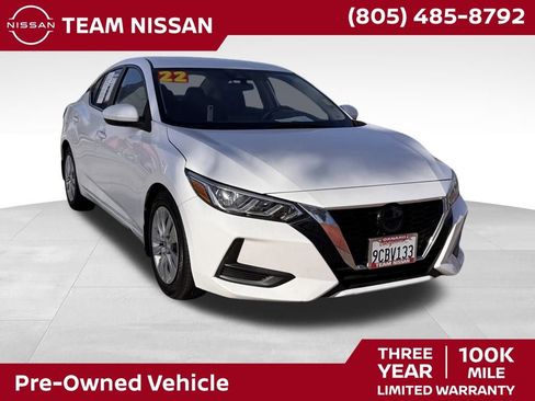 Used 2022 Nissan Sentra S w/ Trunk Package FWD image 1