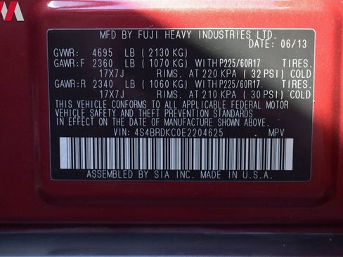 Used 2014 Subaru Outback 3.6R Limited image 30