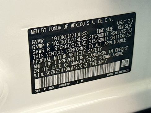 Used 2024 Honda HR-V EX-L image 32