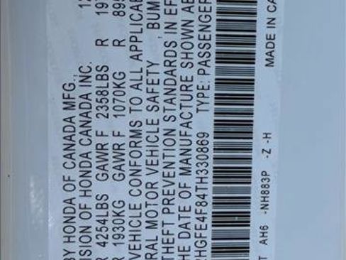 Used 2026 Honda Civic FWD Hybrid Sedan image 26