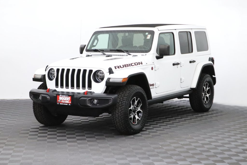 Used 2021 Jeep Wrangler Unlimited Rubicon AWD/4WD image 3