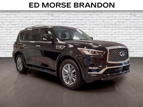 Used 2023 INFINITI QX80 Luxe w/ Cargo Package RWD image 6