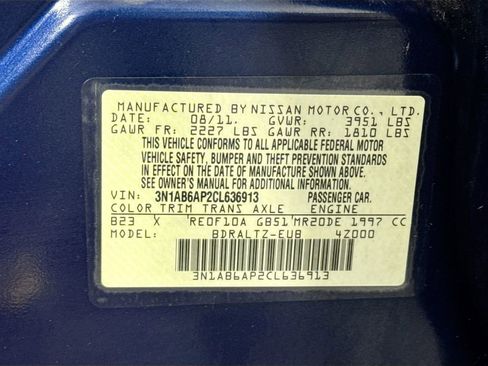 Used 2012 Nissan Sentra 2.0 S image 33