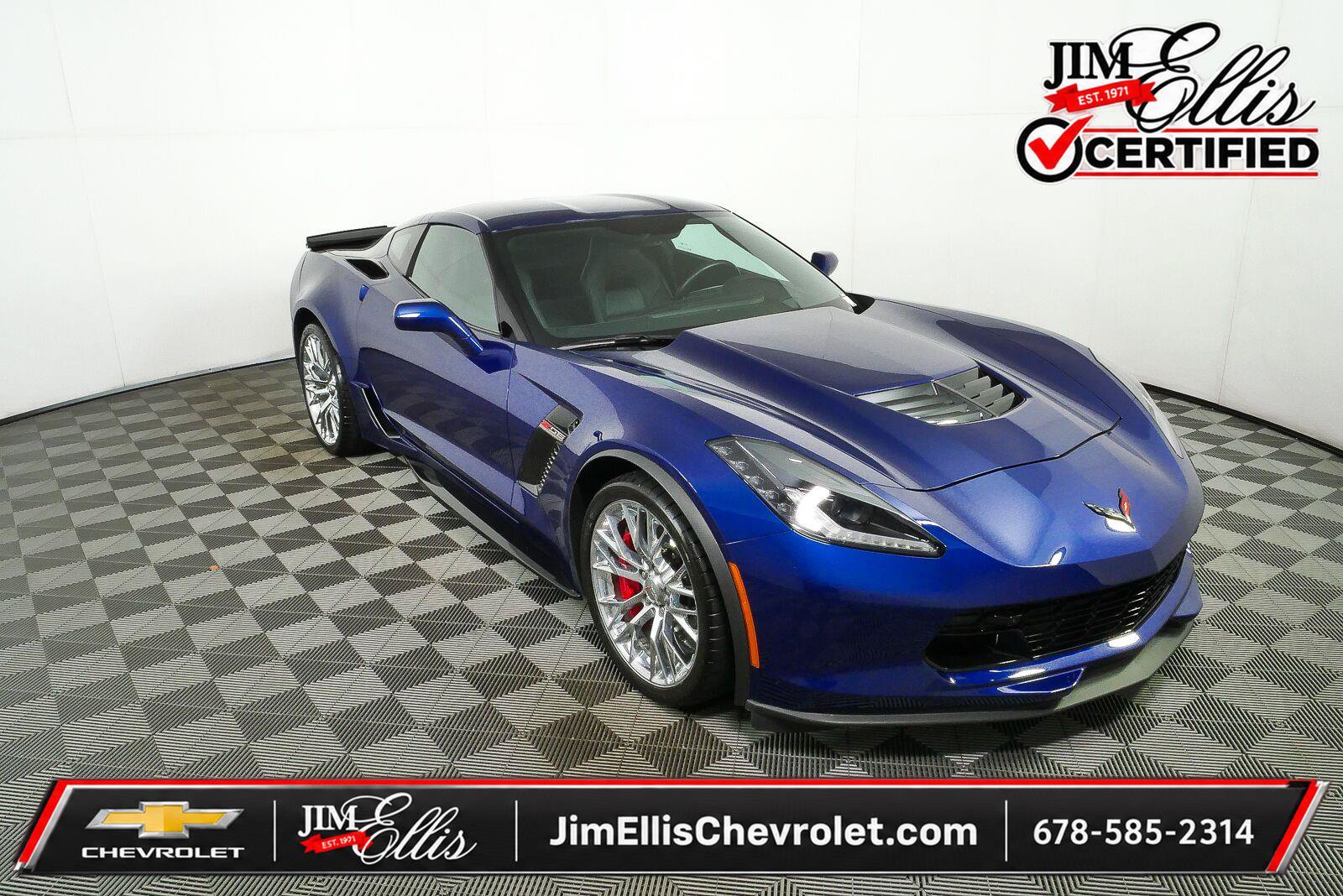 Certified 2017 Chevrolet Corvette Z06 RWD image 1