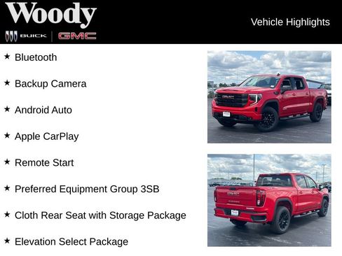New 2026 GMC Sierra 1500 Elevation w/ Elevation Select Package AWD/4WD image 3