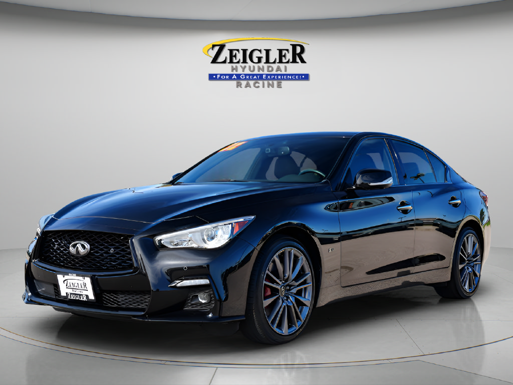 Used 2022 INFINITI Q50 Red Sport 400 AWD/4WD image 3