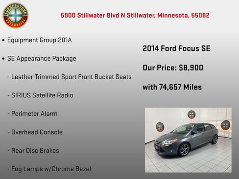 Used 2014 Ford Focus SE w/ Equipment Group 201A FWD image 5