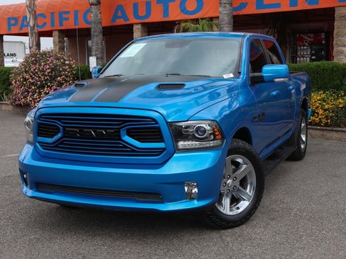 Used 2018 RAM 1500 Sport w/ Hydro Blue Sport Package image 4