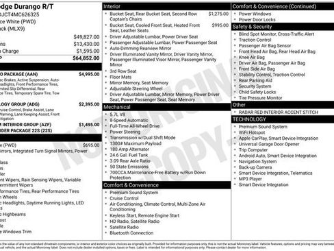 Used 2021 Dodge Durango R/T w/ Tow 'N Go Package image 6