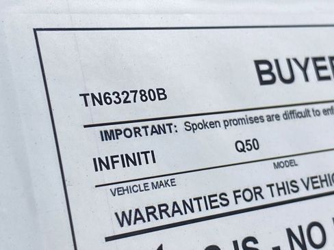 Certified 2023 INFINITI Q50 Luxe w/ Cargo Package RWD image 35