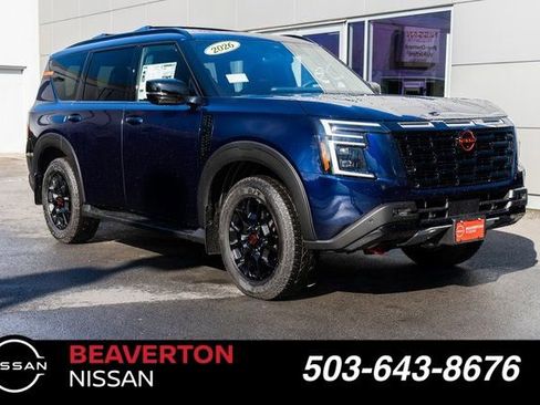 New 2026 Nissan Armada PRO-4X w/ Captain's Chari Seat Package AWD/4WD image 1