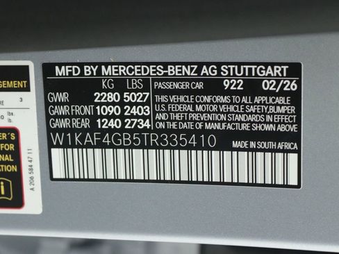 New 2026 Mercedes-Benz C 300 Sedan image 12