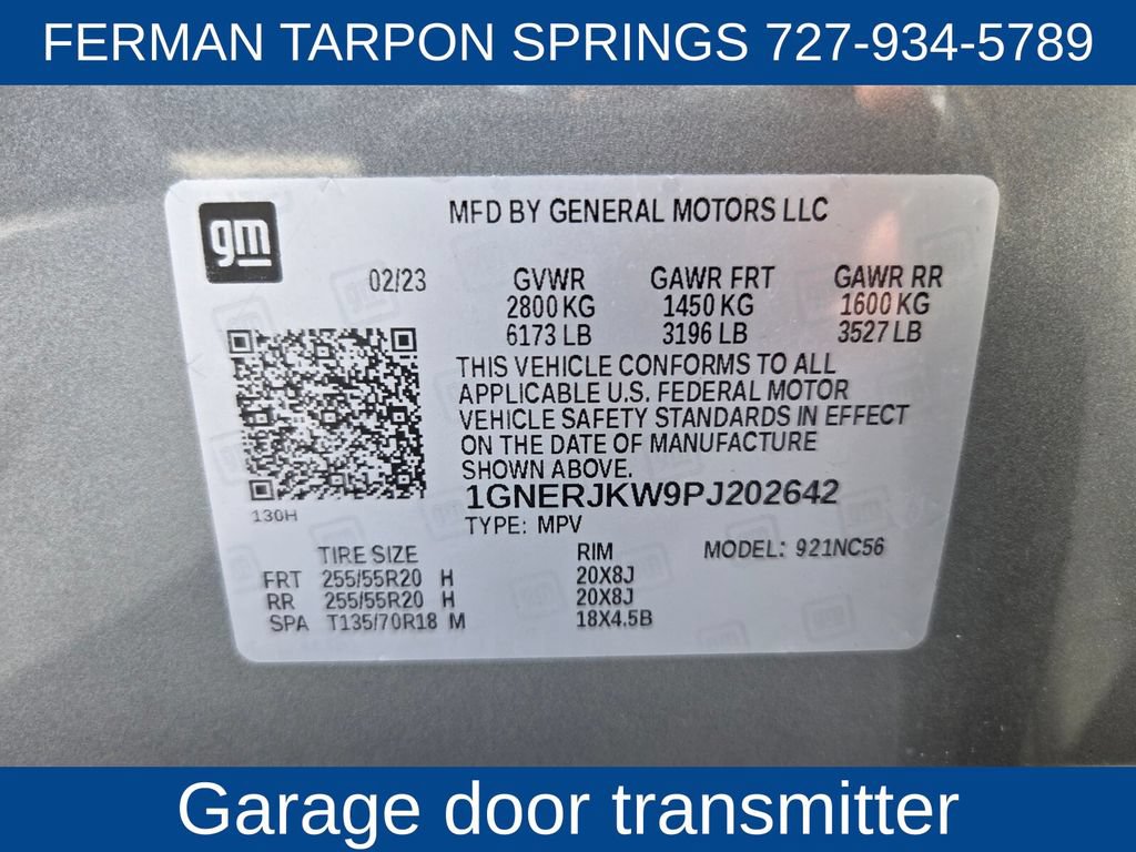 Certified 2023 Chevrolet Traverse RS FWD image 24
