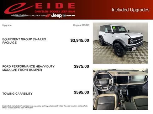 Used 2023 Ford Bronco 2-Door AWD/4WD image 13