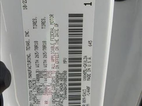 Used 2023 Toyota Sequoia Limited image 18