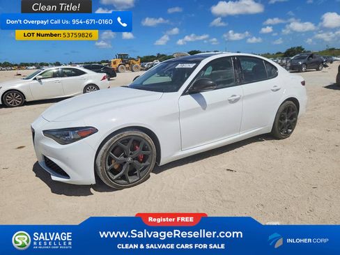 Used 2019 Alfa Romeo Giulia Ti w/ Nero Edizione RWD image 1